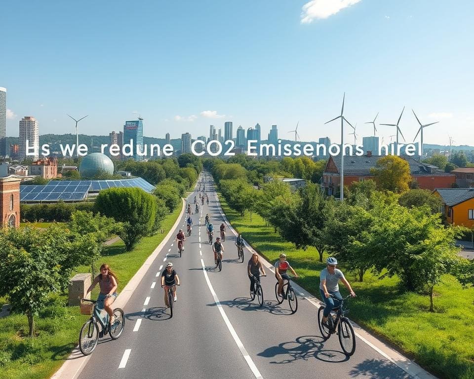 CO2-Emissionen reduzieren durch E-Bikes