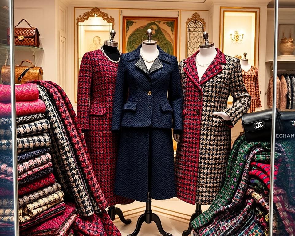 Chanel und Tweed in der Modewelt