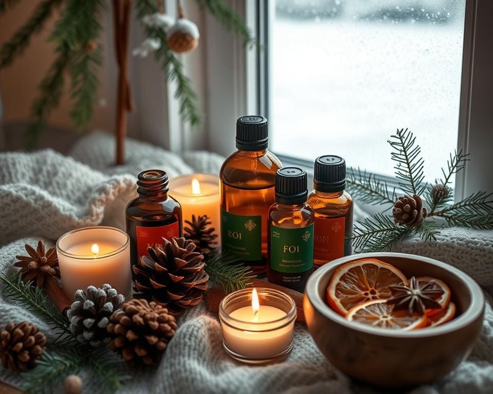 DIY Aromatherapie Winter Duftmischungen