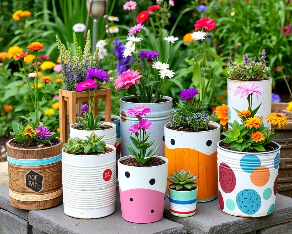 DIY-Blumenkübel: Kreative Ideen für individuelle Pflanzgefäße