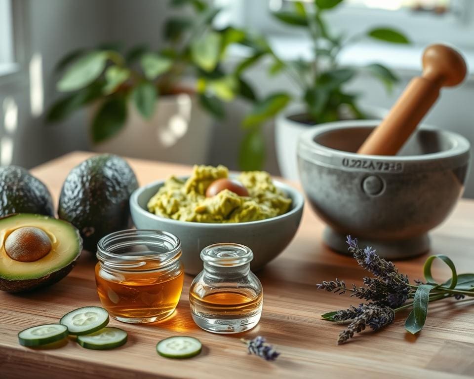 DIY Gesichtsmaske mit Avocado