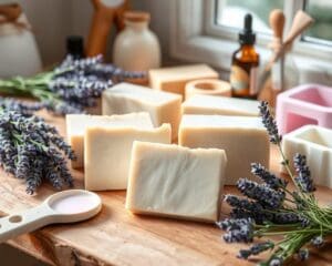 DIY-Seifen mit Lavendelduft