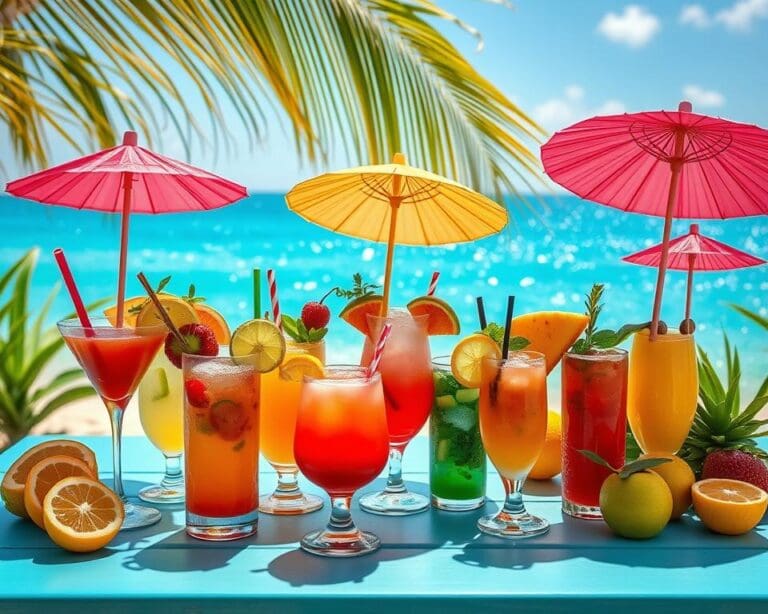 Die besten Cocktails für heiße Sommertage