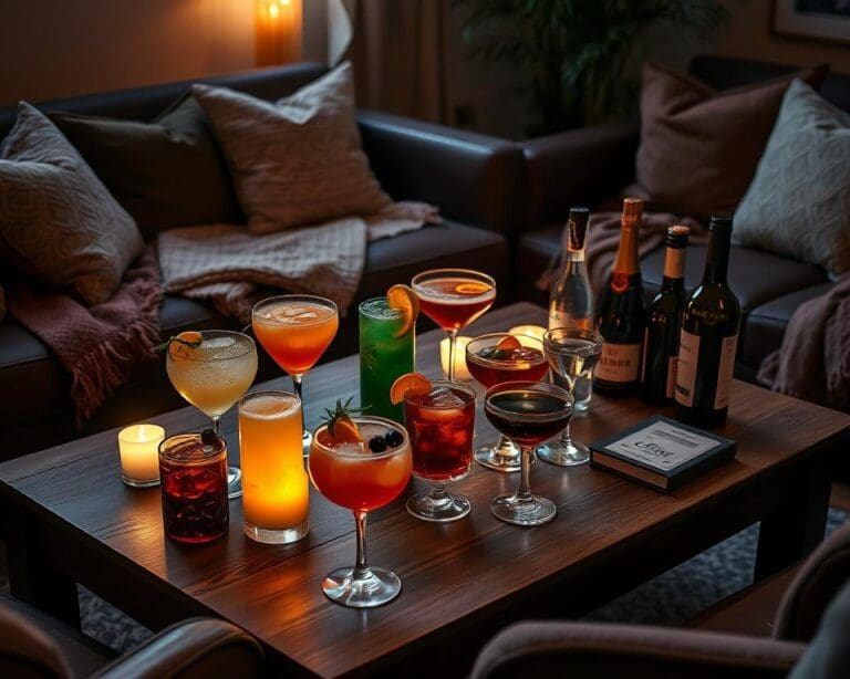 Die besten Drinks für einen entspannten Abend mit Freunden