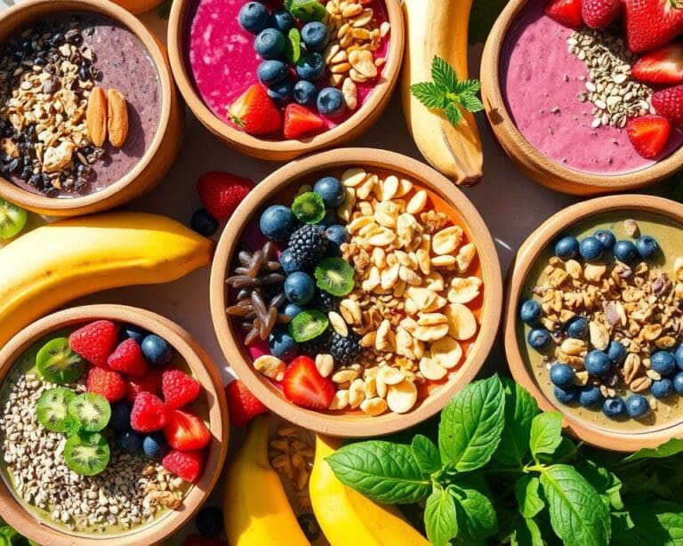 Die besten Smoothie-Bowls für Vitalität und Energie