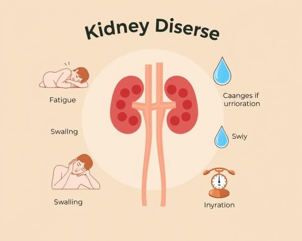 Die häufigsten Symptome von Nierenerkrankungen