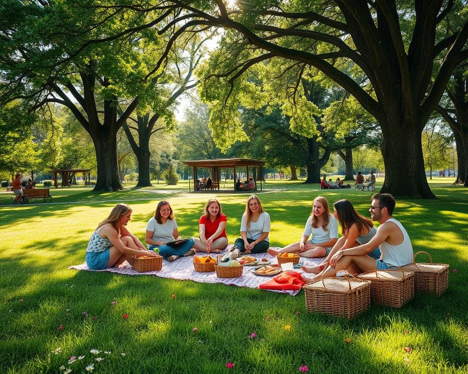 Die schönsten Parks für ein Picknick mit Freunden