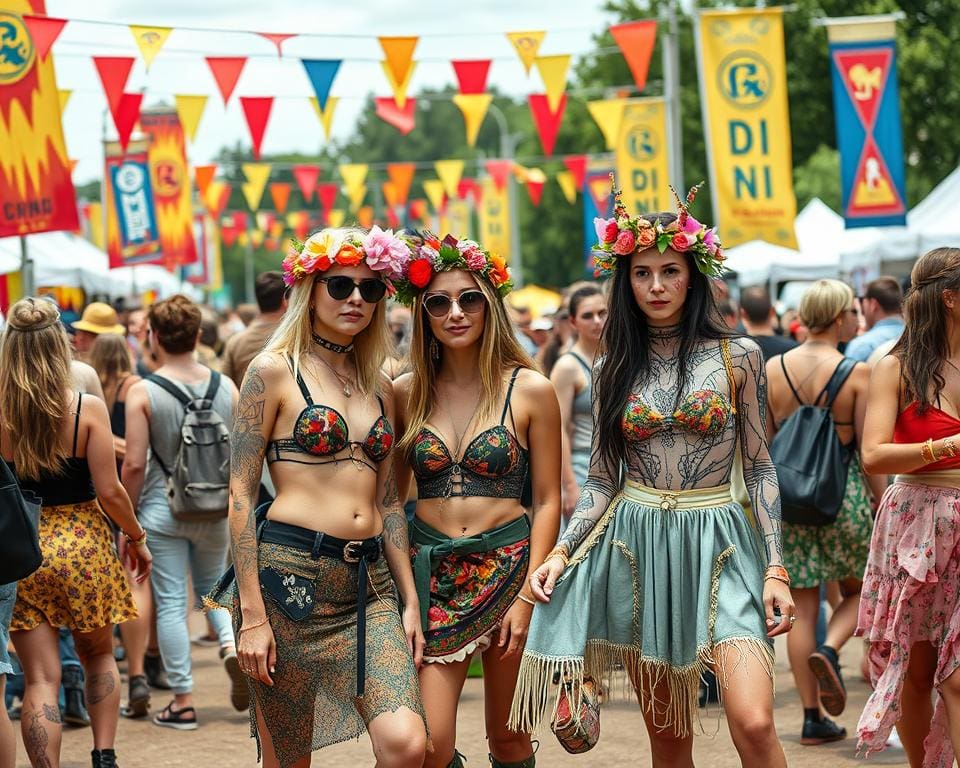 Festivalmode und Einfluss auf Modetrends