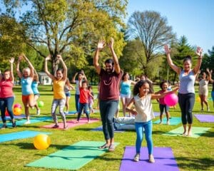 Fitnesskurse für Eltern und Kinder