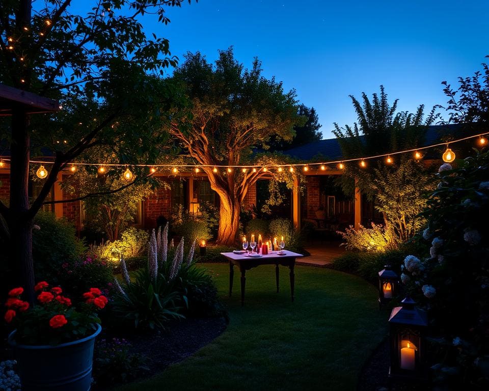 Gartenbeleuchtung für laue Sommerabende