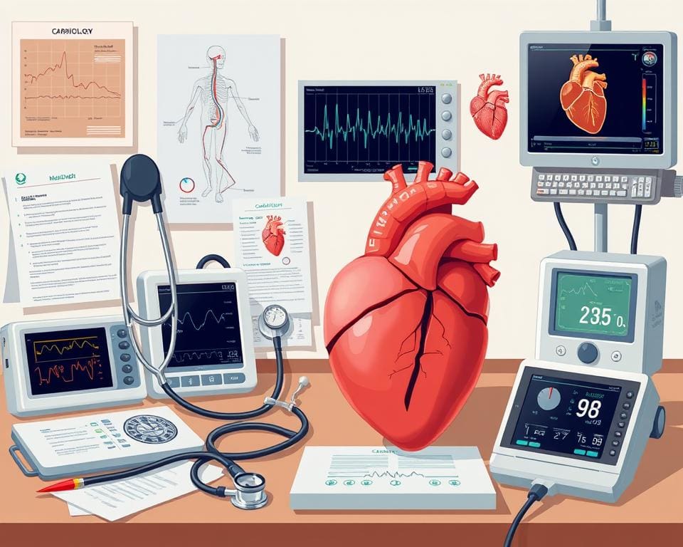 Herzuntersuchungen und Tests