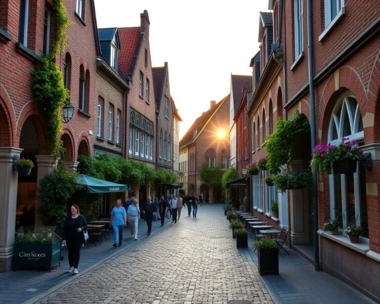 Historische Gassen in Maastricht, Niederlande