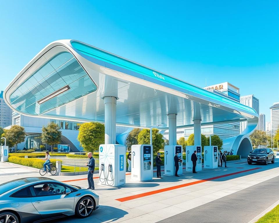 Infrastruktur für Wasserstofftankstellen