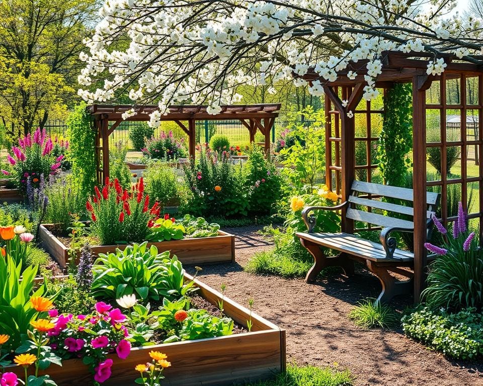 Inspiration für Frühlingsprojekte Garten