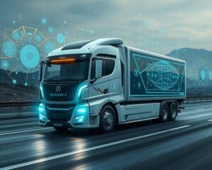 Intelligente Sensoren in autonomen Lastwagen
