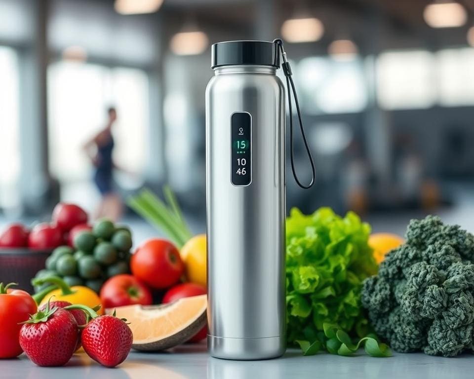 Intelligente Trinkflasche für Gesundheit