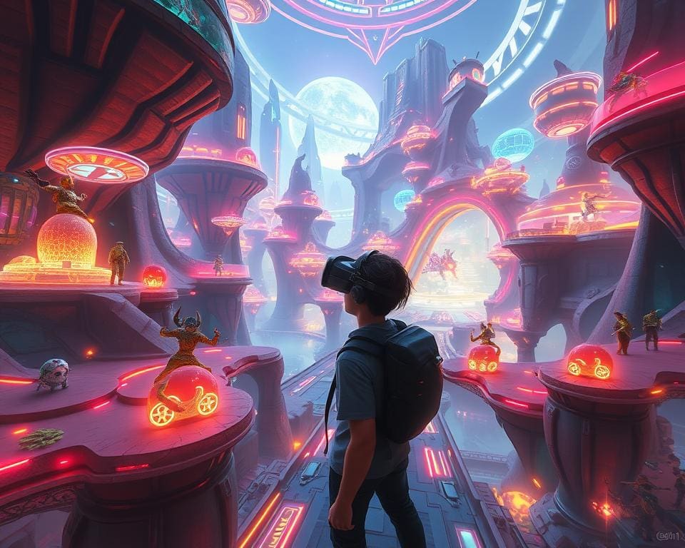 Interaktive Spielerlebnisse durch VR