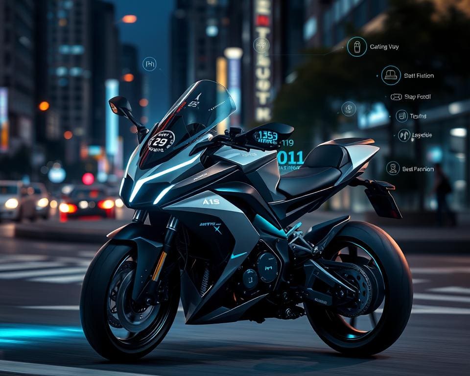 KI-gestützte Assistenzsysteme für Motorräder