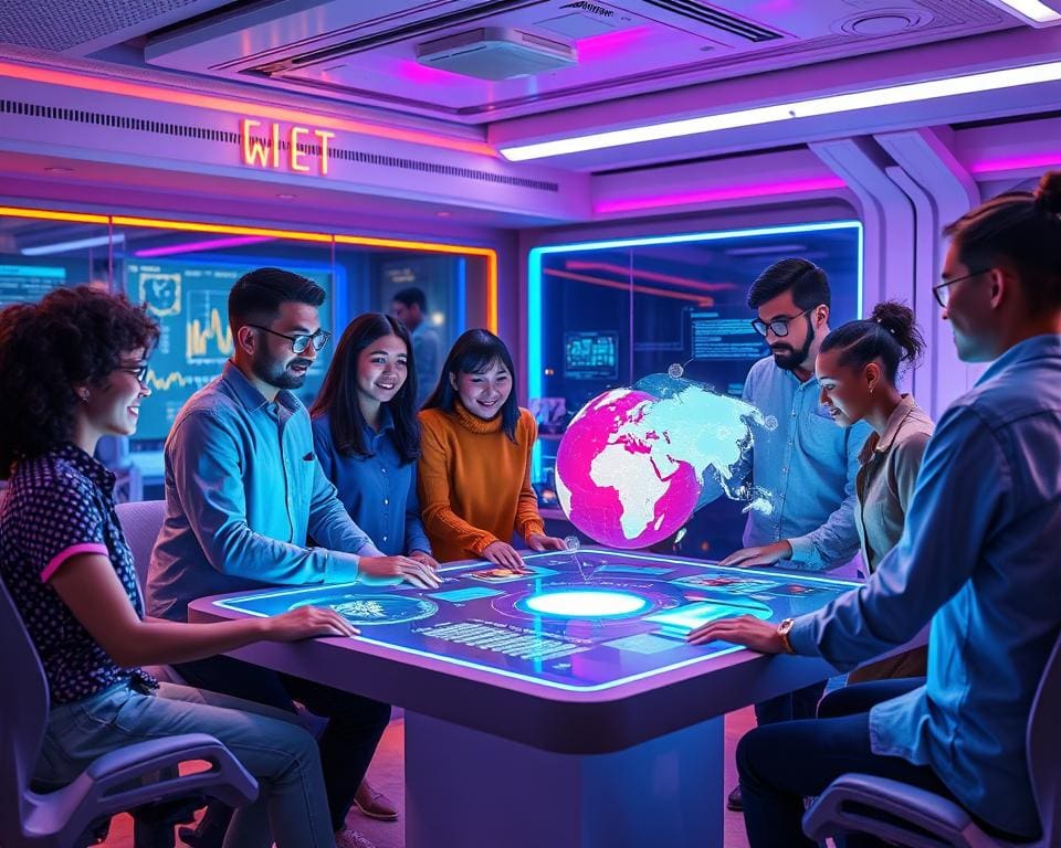 Können holografische Anzeigen die Zusammenarbeit in Teams verbessern?