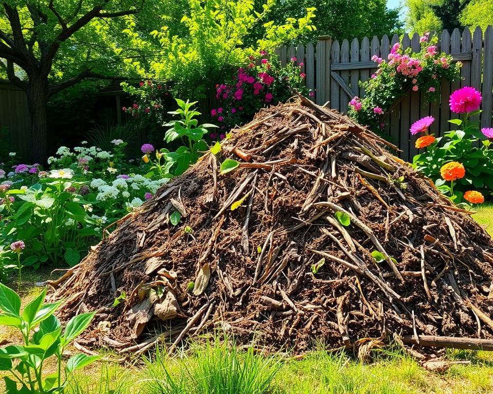 Komposthaufen anlegen: So verwandeln Sie Gartenabfälle in Dünger