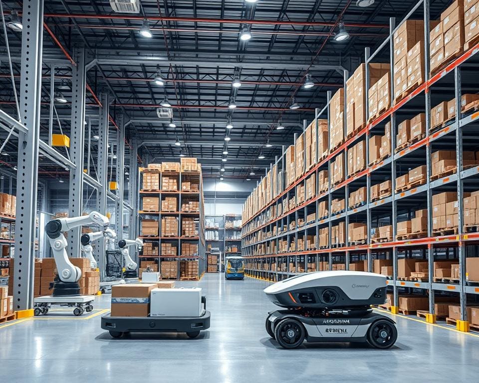 Lagerlogistik Optimierung durch Robotik
