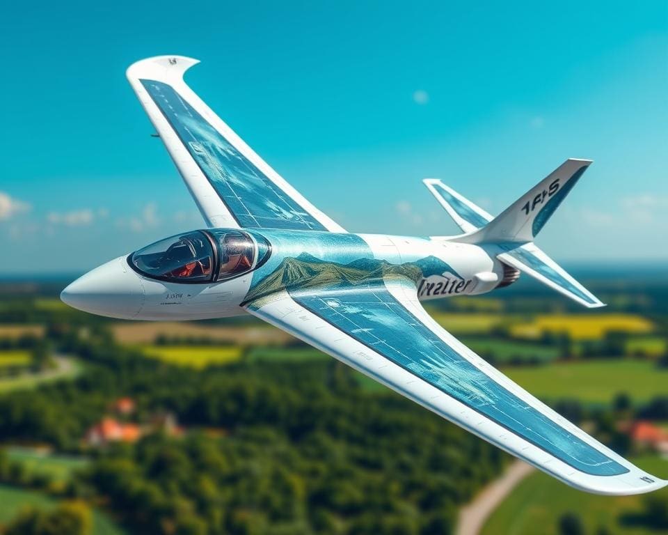 Nachhaltige Flugzeugmaterialien