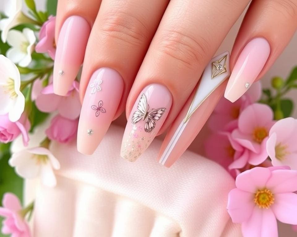 Nageldesigns für den Frühling