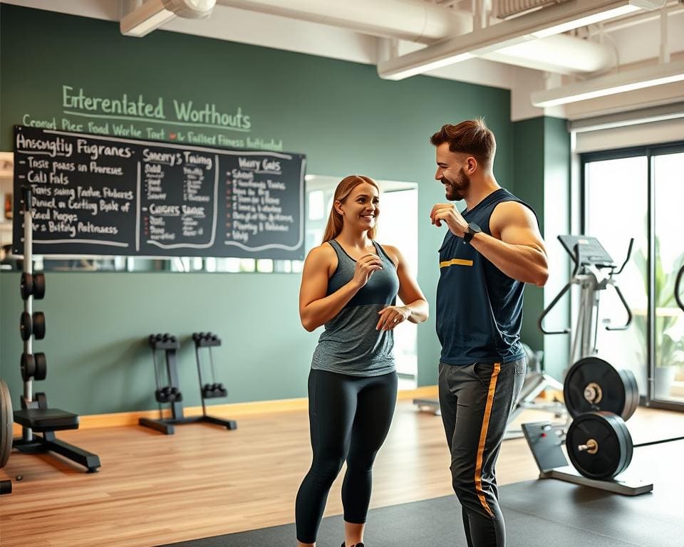 Personaltrainer maßgeschneidertes Training