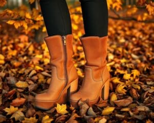 Plateau-Stiefel: Der Star deiner Herbstgarderobe