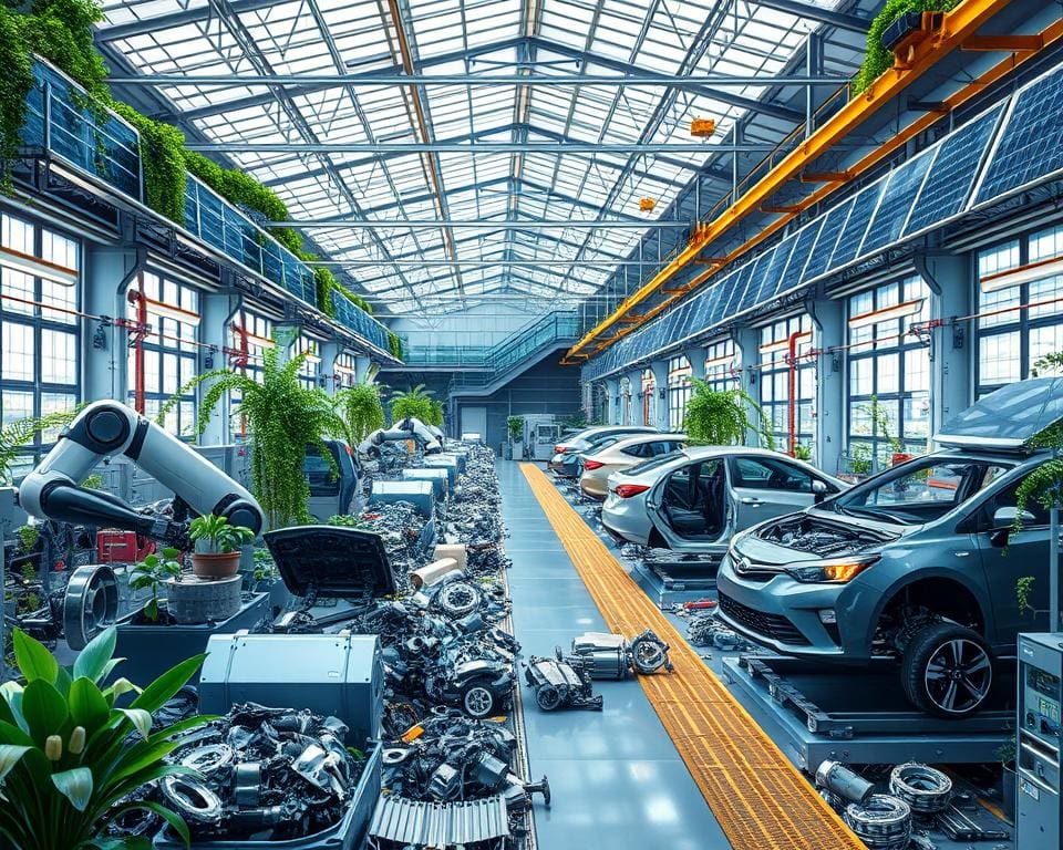 Recycling in der Automobilproduktion: Nachhaltige Ansätze