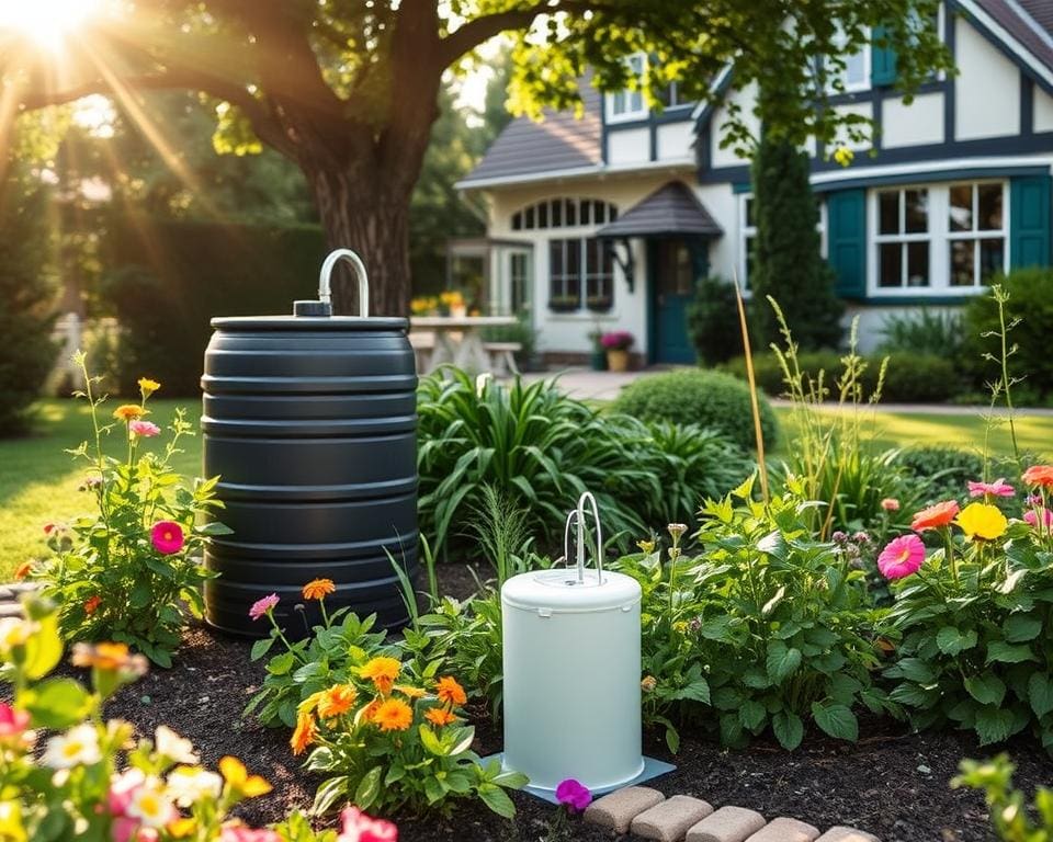 Regenwassernutzung im Garten