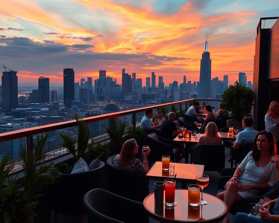 Rooftop Bars mit Ausblick