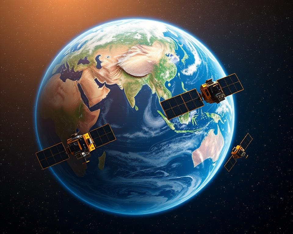 Satelliten zur Überwachung des Klimas