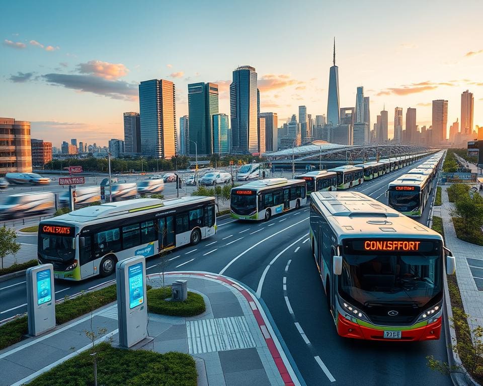 Smart City Busse: Vernetzte Mobilität im Nahverkehr