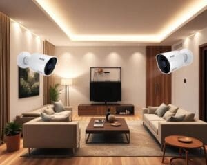 Smarte Haushaltskameras mit Bewegungssensoren