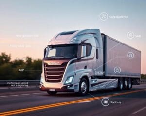 Smarte Sensoren in modernen Lastwagen