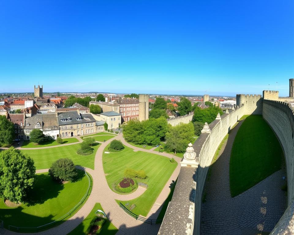 Stadtmauern und Spaziergänge in York