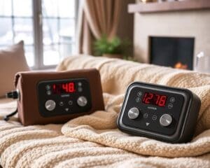 Tragbare Heizdecken mit Timer: Wärme für kalte Tage
