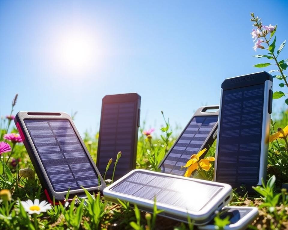 Tragbare Solar-Powerbanks: Nachhaltig Energie laden