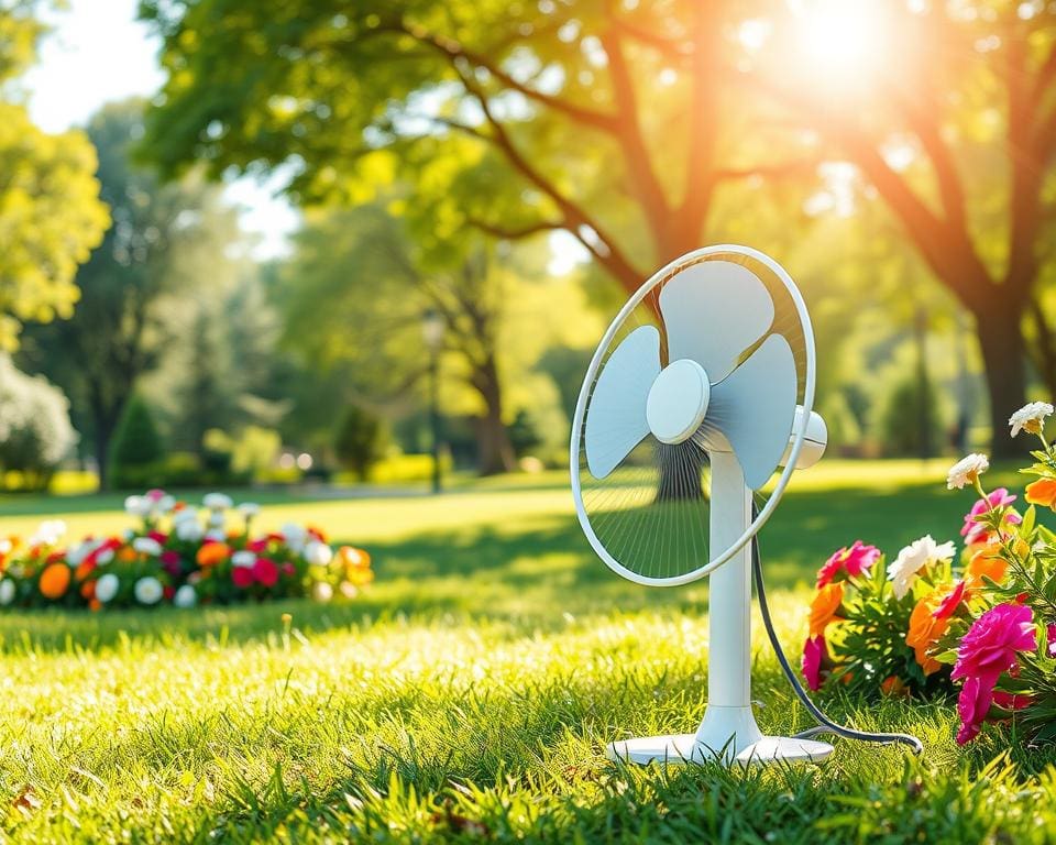 Tragbare Solarventilatoren: Umweltfreundliche Frische