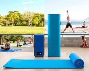 Tragbare Yogamatten mit Sensoren: Fitness für unterwegs