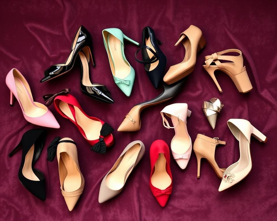 Verschiedene Arten von High Heels