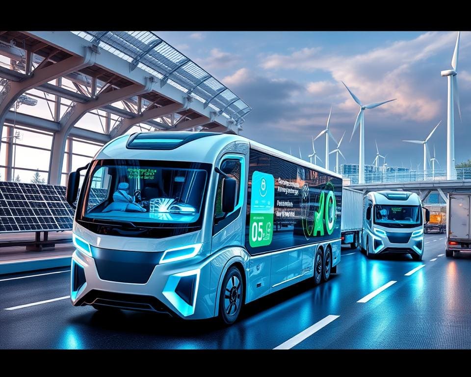 Wasserstoffgetriebene Transportlösungen für die Logistik