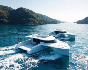 Wasserstoffkatamarane für umweltfreundliche Transporte