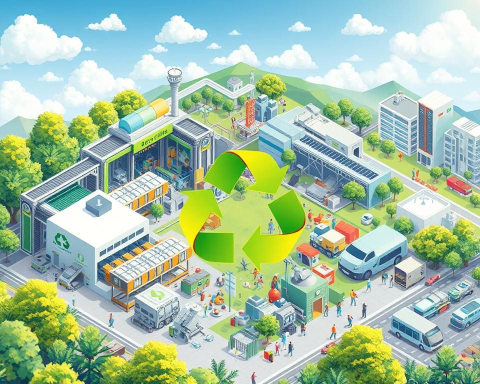 Wie verbessern Recyclingtechnologien die Kreislaufwirtschaft?