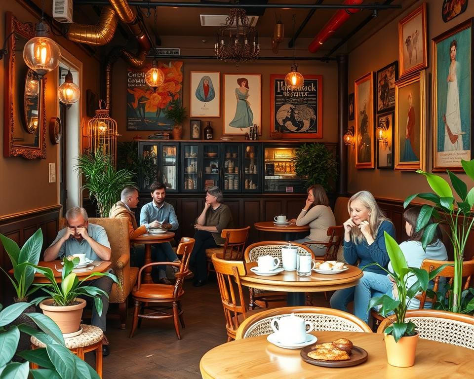 einzigartige Café-Kultur