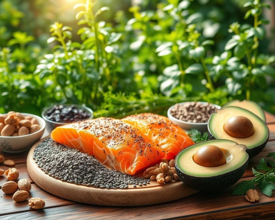 gesunde Ernährung mit Omega-3-Fettsäuren