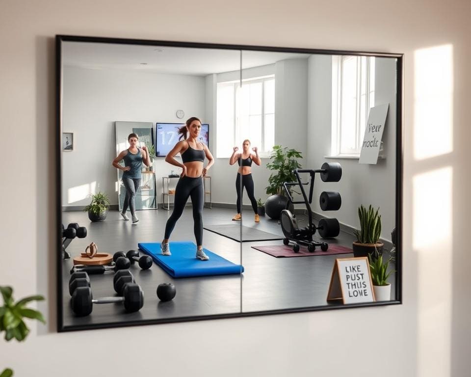 smarte Fitnessspiegel
