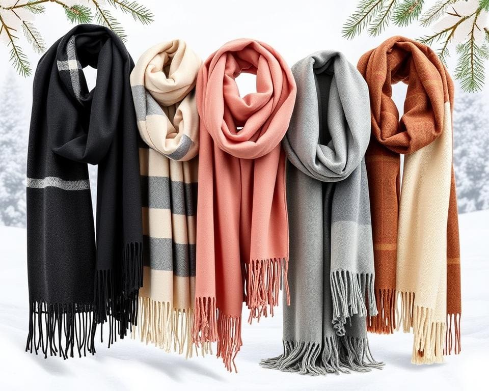 trendige Maxi-Schals