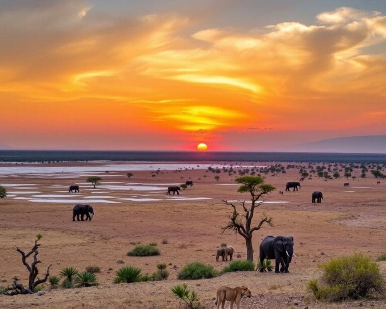 Die Geschichte des Etosha-Nationalparks in Namibia